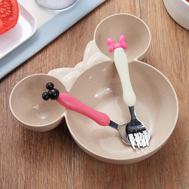 3Pcs Baby Wheat Tableware Solid Feeding Cartoon Dishes Baby Kids Training Bowl Plate Food Feeding Dinnerware Set for Children 3Pcs Baby Wheat Tableware Solid Feeding Cartoon Dishes Baby Kids Training Bowl Plate Food Feeding Dinnerware Set for Children