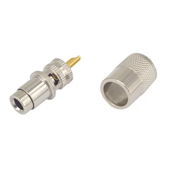

10 Pieces RF Coaxial Coax Adapter PL259 UHF Connector Male Plug for RG8X Coaxial Cable