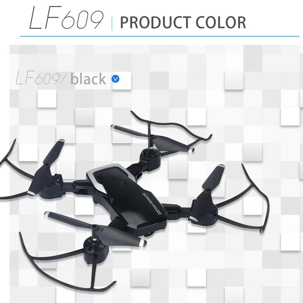 

OCDAY T12 LF609 2.4G 480P Wifi FPV RC Drone Quadcopter 0.3/2MP Camera RTF VS. for DJI MAVIC 2 PRO for EACHINE E58 RC DRONE