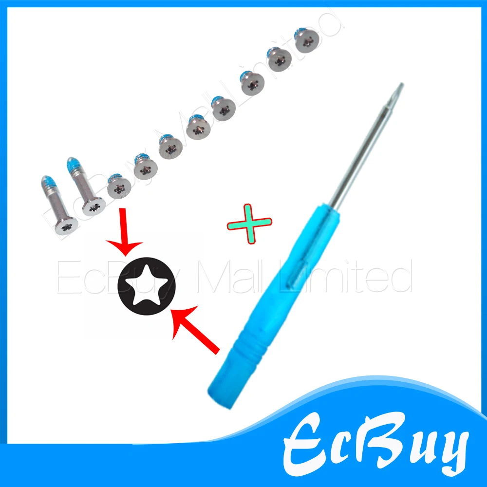 Новый чехол для Macbook Air A1370 A1465 винты (10 шт.) и отвертка|screw screw|air airscrew back |