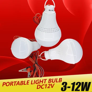 

led bulb light ampoule led bombillas 12V smd 5730 chip lampada luz lamp 3W 5W 9W 10W 12W spot bulb portable filament luminaria