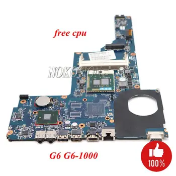 

NOKOTION 639521-001 Main Board For HP Pavilion G6 G6-1000 Laptop Motherboard HM55 GMA HD DDR3 free cpu