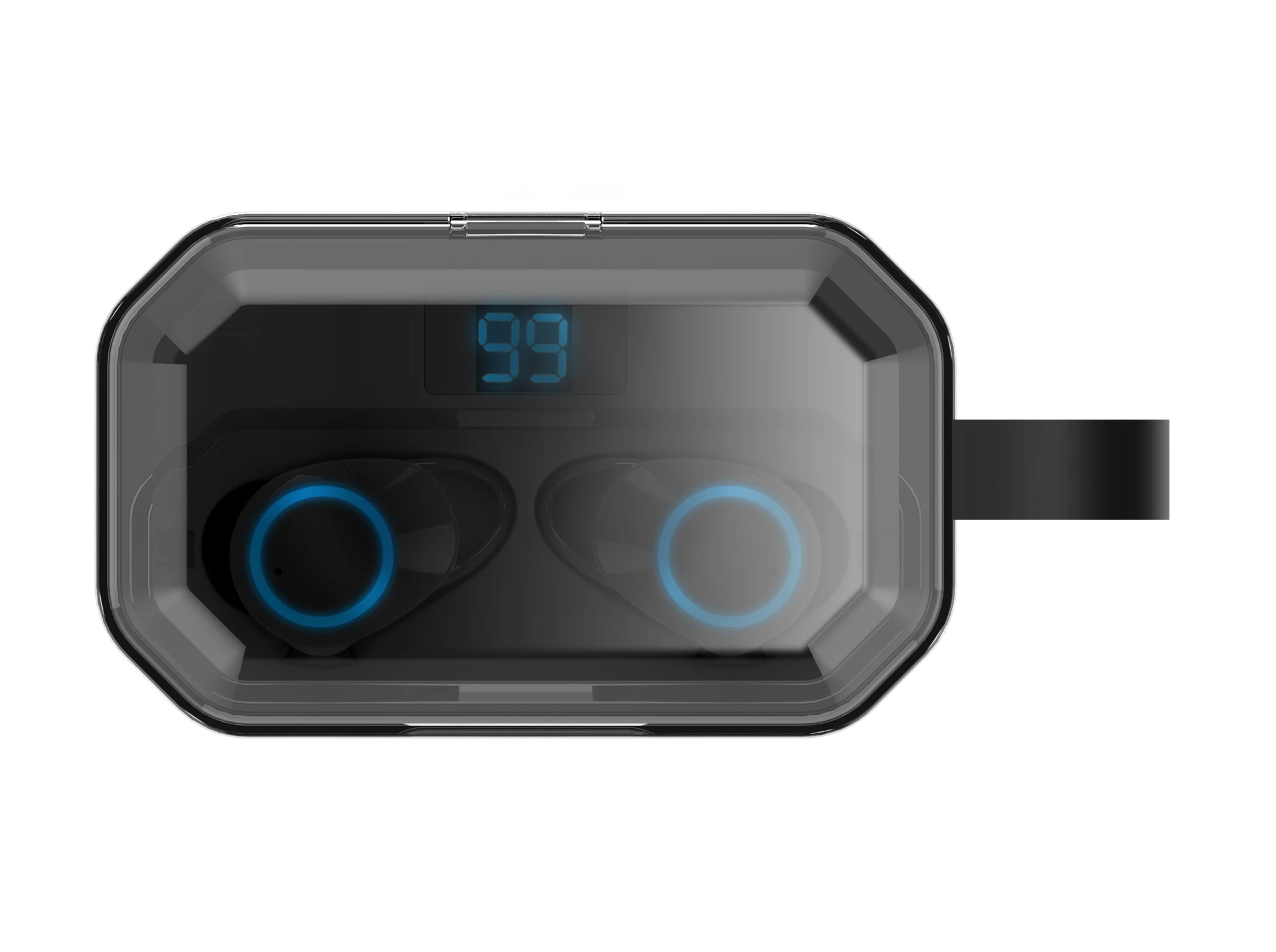 ESuky Mini TWS наушники вкладыши 5D стерео Спорт беспроводной Bluetooth 5,0 водонепроницаемый гарнитура с светодиодный дисплей зарядное устройство станция коробка