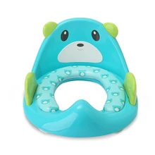 Детский горшок, тренировочный писсуар в детской керамике, безопасное мягкое и удобное мягкое сиденье для унитаза, стул, обучающее сиденье