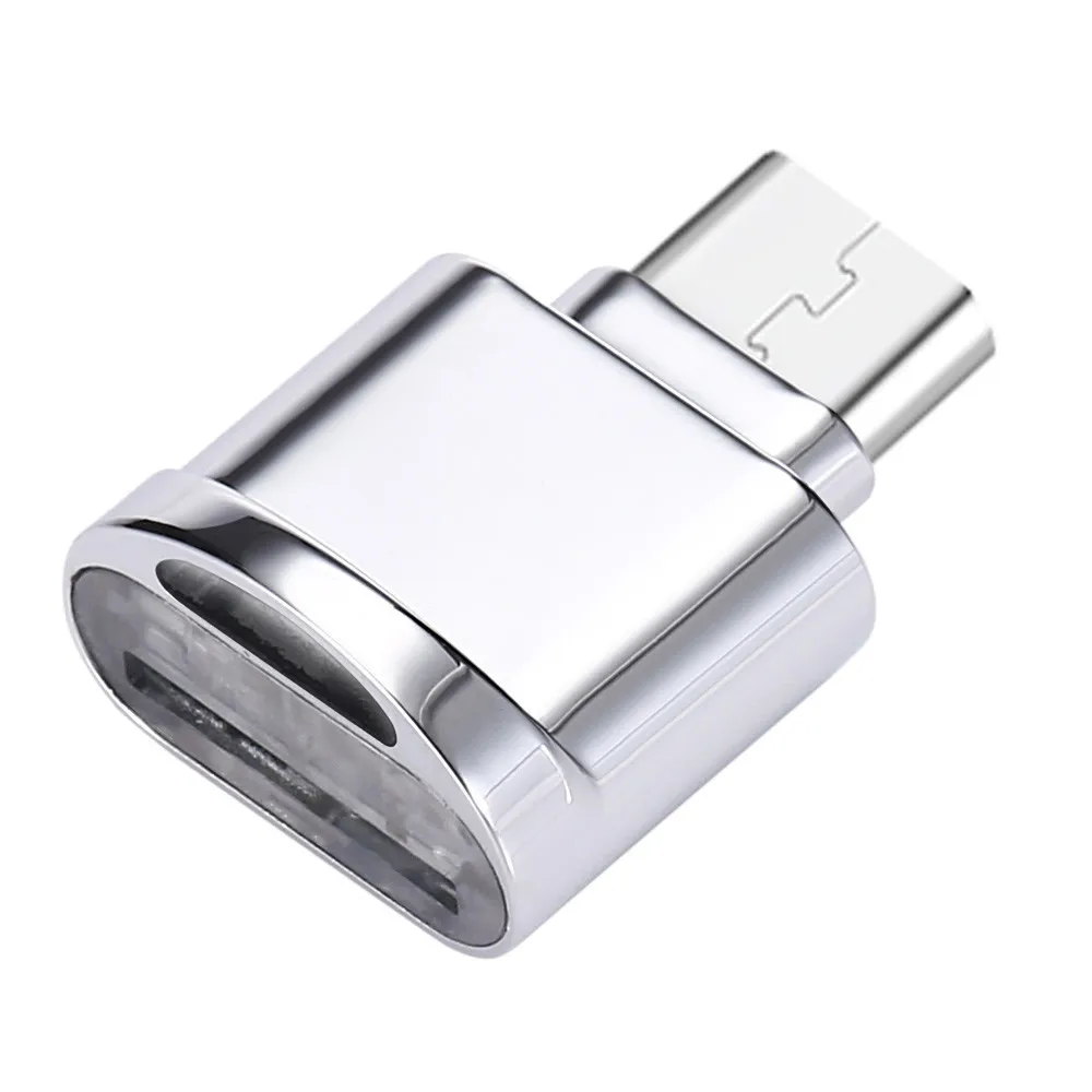 Сплав USB 3,1 Mirco USB Micro SD TF кард-ридер OTG адаптер для телефонов Android A30