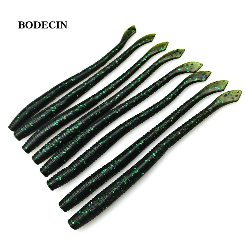 8pc Lure Silicone Lures For Fishing 95mm2g Soft Bait Worms Fake Artificial Baits Carp Cheap Swimbait Tackle Sea Bass Fish Shad (11)