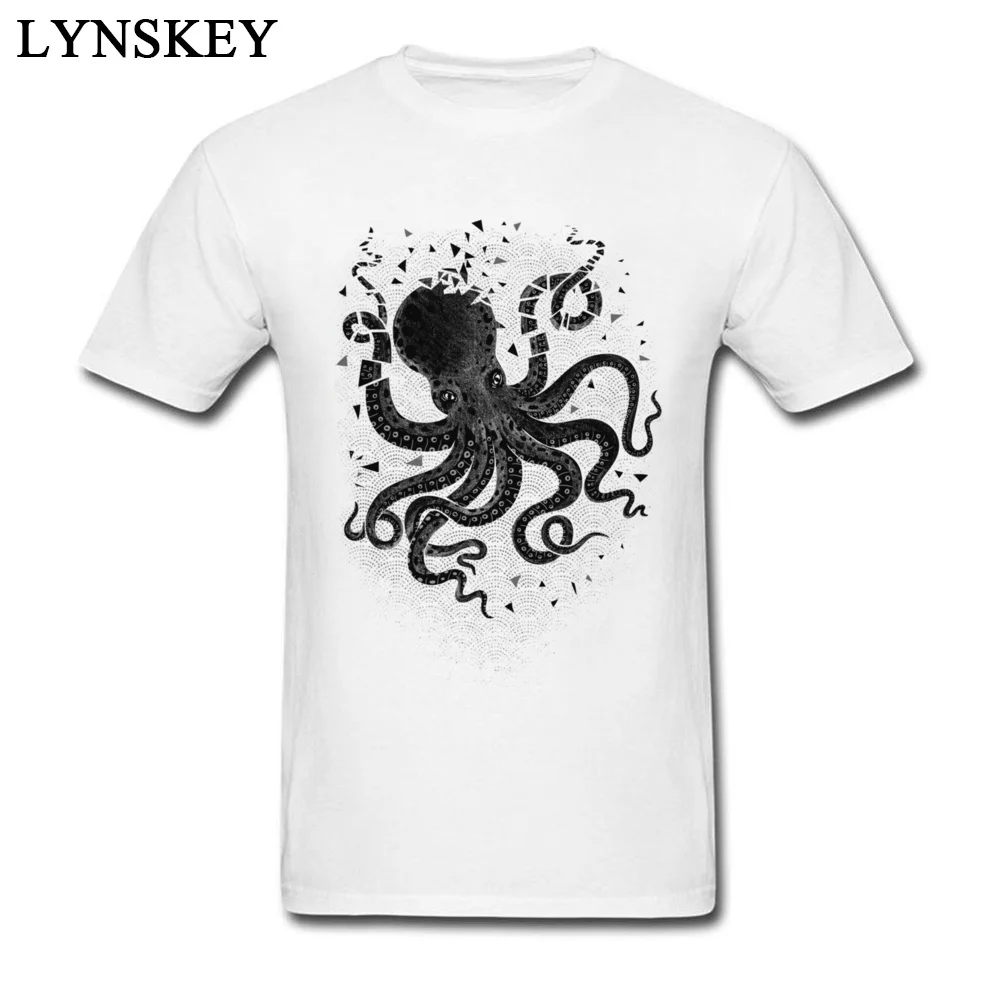 Funny 3D Printed Tops Shirt The Deep Summer/Fall Short Sleeve Pure Cotton Crewneck Boy T-Shirt 3D Printed Sweatshirts The Deep white