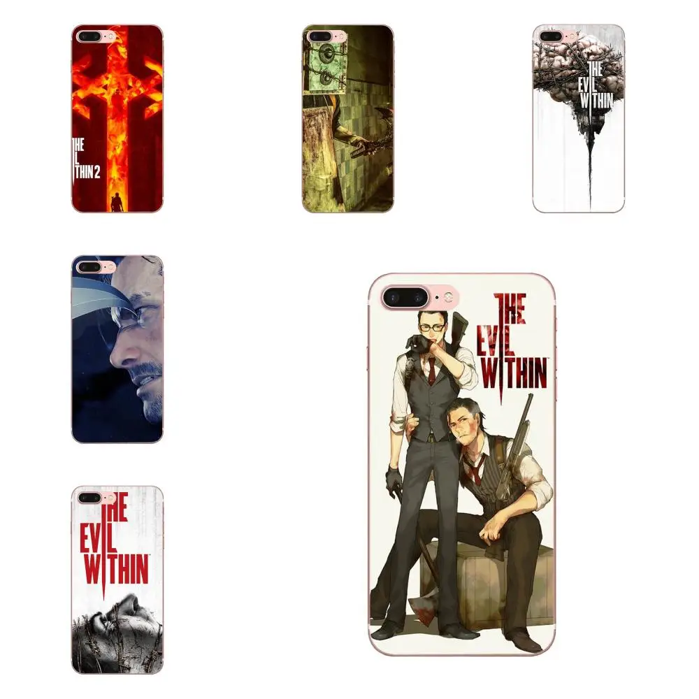 

The Evil Within For Xiaomi Mi3 Mi4 Mi4C Mi4i Mi5 Mi 5S 5X 6 6X A1 Max Mix 2 Note 3 4 Soft Cell Phone Shell