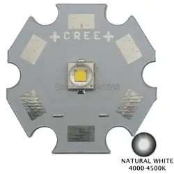 10 шт./лот! Cree XLamp XP-E2 XPE2 нейтральный белый 4500 К-5000 К 3 Вт высокое Мощность светодиодный эмиттер с 8 мм 12 мм 14 мм 16 мм 20 мм PCB