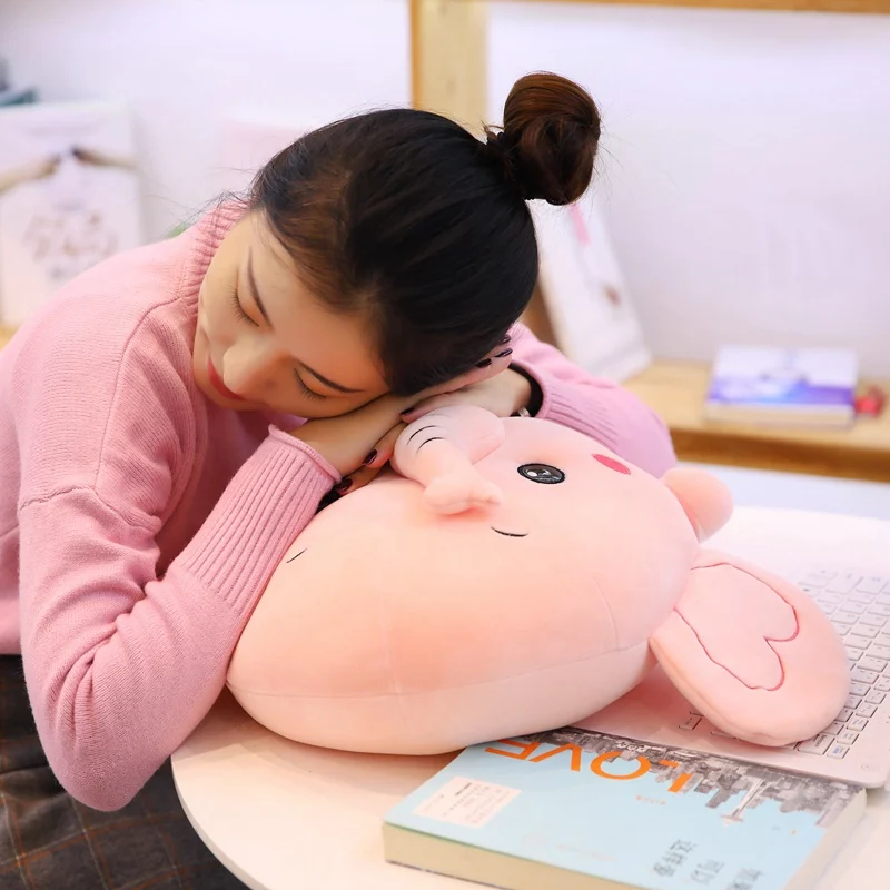 Kawaii Любовь в форме сердца пара слон плюшевые игрушки милый цвет слон игрушечная печать спальный подушка