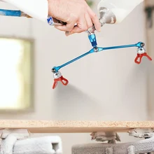 Безвоздушный распылитель краски пистолет удлинитель Полюс запасные части двойная Защитная насадка мощный инструмент краски ing