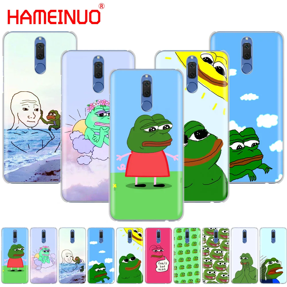 HAMEINUO Забавный чехол для телефона с милым рисунком лягушки Huawei NOVA 2 2S 3e PLUS LITE p smart 2018