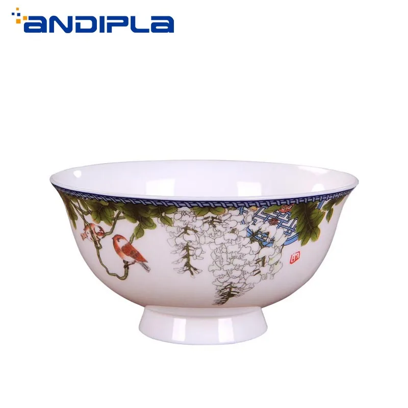 

4.5/6 inch Jingdezhen Ceramics Bone china Rice Bowl Chinese Classical Small Soup Bowls Ramen Bowls Kitchen Tableware Accessories