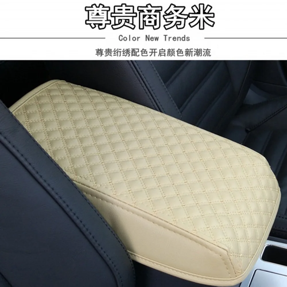 

Customized leather car armrest cover pad center console cover car armrest spical for Toyota highlander/PRADO/RAV4/LAND CRUISER