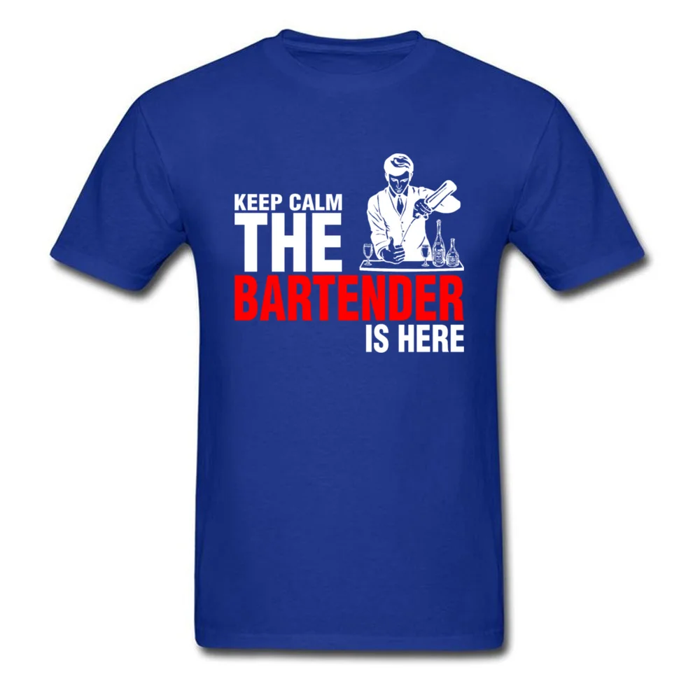 Keep Calm The Bartender Is Here_blue