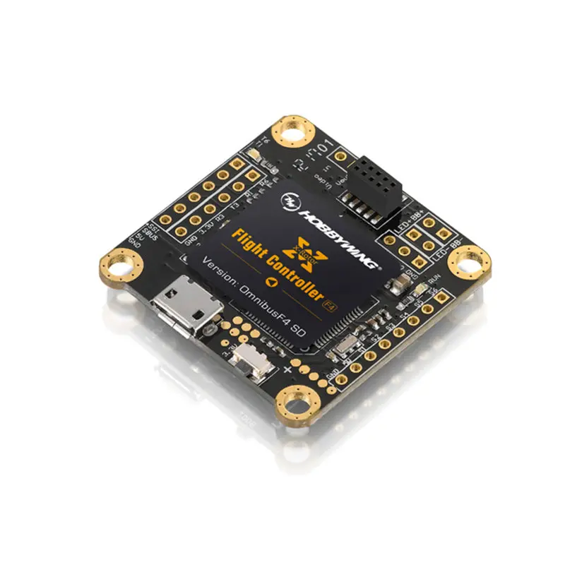 

Hobbywing XRotor Flight Controller F4 31001000 OMNIBUSF4SD firmware Built-in OSD for RC quadcopters hexacopters FPV drones