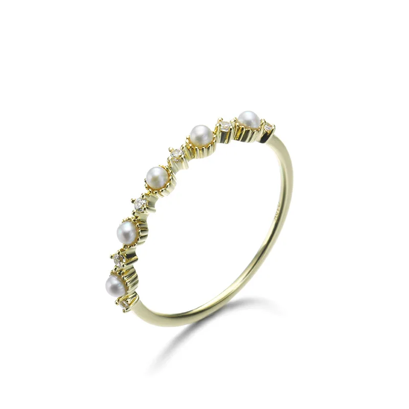 

Baroque 9K Real True Yellow Gold Crown Crystal Rings Bands for Women Girl Lady Fancy Solid Genuine Fine Engagement Jewelry Gift