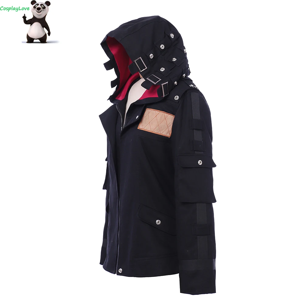 CosplayLove Game PUBG PLAYERUNKNOWNS BATTLEGROUNDS Kerchief Jacket Cosplay Costume Black Custom Made (1)
