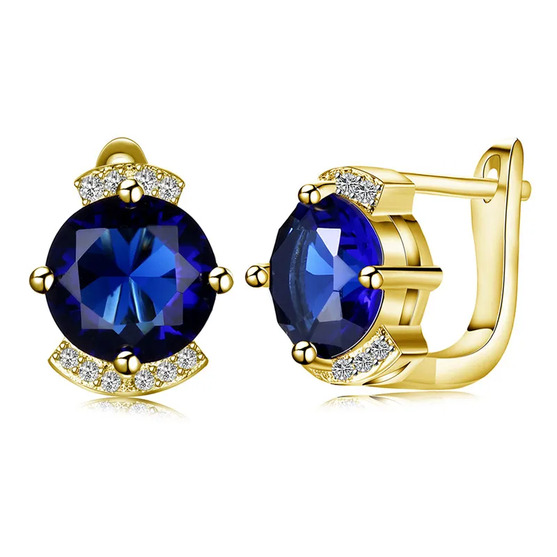 Clip Earring of KJ KZCE250 B,fine jewelry earring in 18K GOLD plated