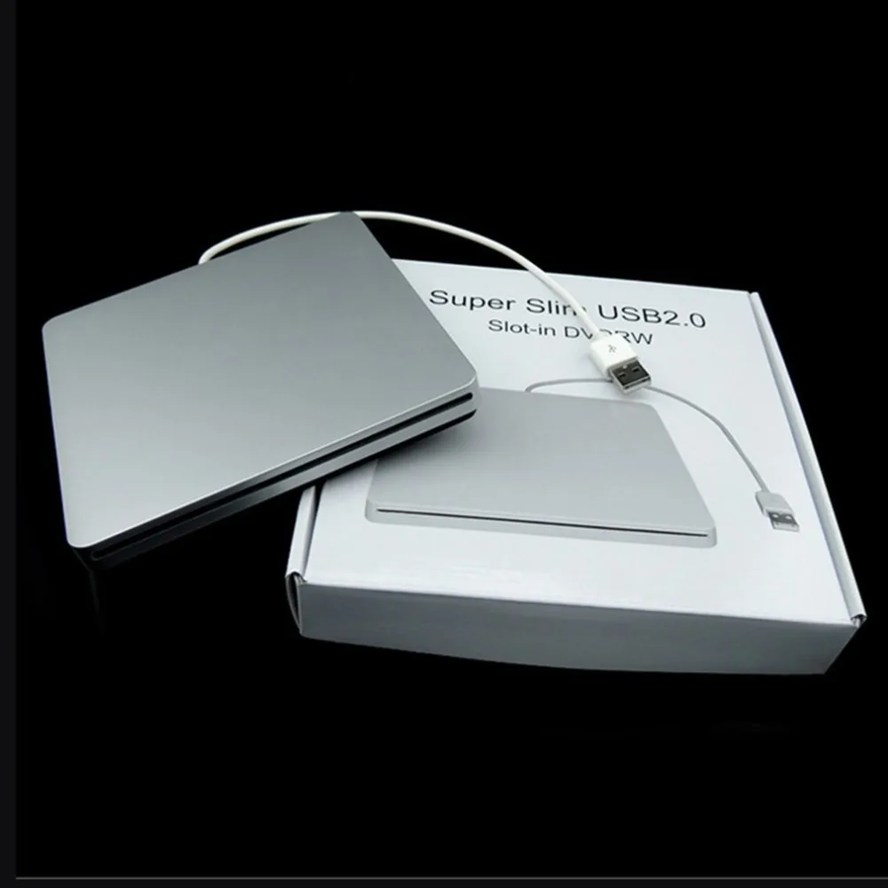

Laptop Type Suction Super Slim USB 2.0 Slot In External DVD Burner DVD-RW External Drives Box Enclosure Case(only case)