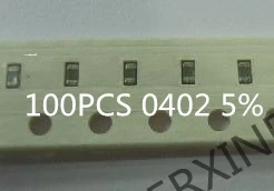 100 шт. 5% 0402 2 M 1/16 W | Обустройство дома