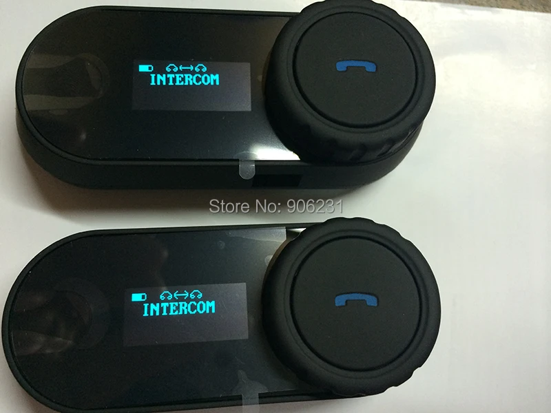 2 набора из мотогарнитур TCOM-SC с экраном, Bluetooth, с MP3 плеерами и GPS-навигаторами. интерком 800 м
