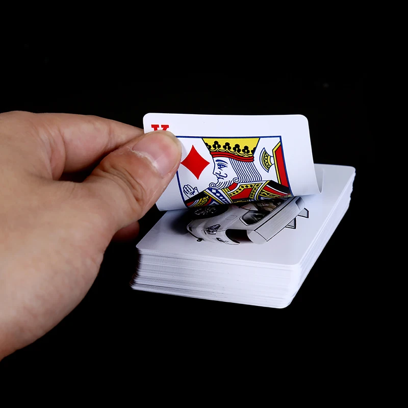 1 компл. Пластик игральные карты новизна карты покер Водонепроницаемый прочного ПВХ покер карты Настольная игра для Техас игры
