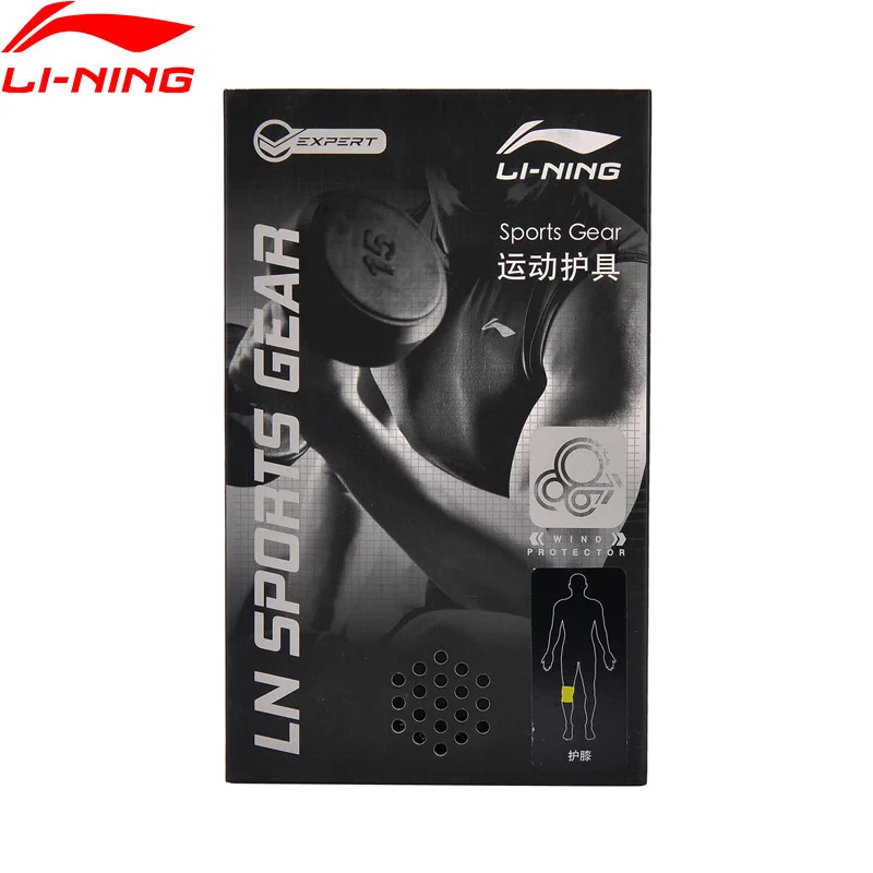 

Li-Ning Unisex Training Kneepad Knee Support 70% Chlorine Tincture Rubber 30% SBR LiNing Sports Gear AHJN014 ZYF249