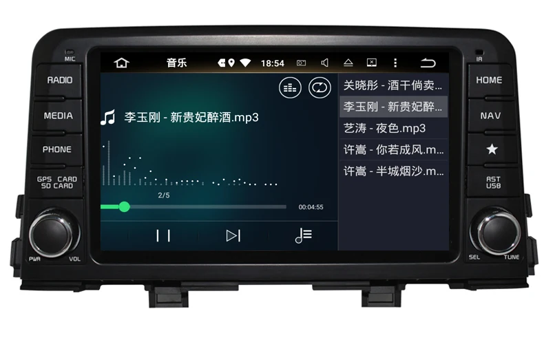 Top 2din 8" Android Car DVD GPS player FOR KIA MORNING PICANTO 2017 Radio RDS Bluetooth 1024*600 Mirror Link Wifi Map DVR SD USB 5