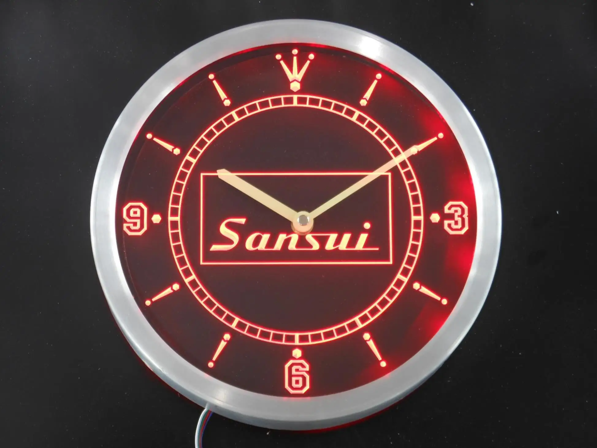 Nc0436 Sansui домашний кинотеатр аудиосистема неоновые световые вывески светодиодные