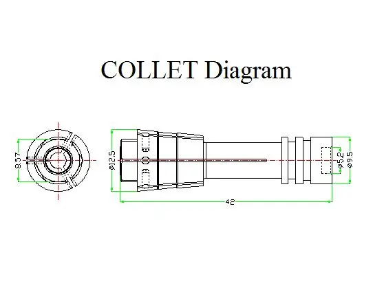 1,5 кВт 2HP 10000-60000 об/мин шарикоподшипник CNC высокоскоростной шпиндель ATC 6 мм цанговый AC200V для точной гравировки