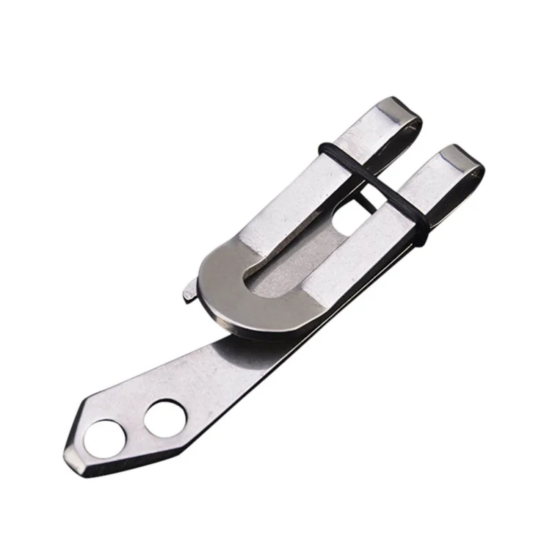 

Outdoor Multi Stainless Steel EDC Tool Buckle Hanging Belt Hanger Keychain Pocket Holder Tools