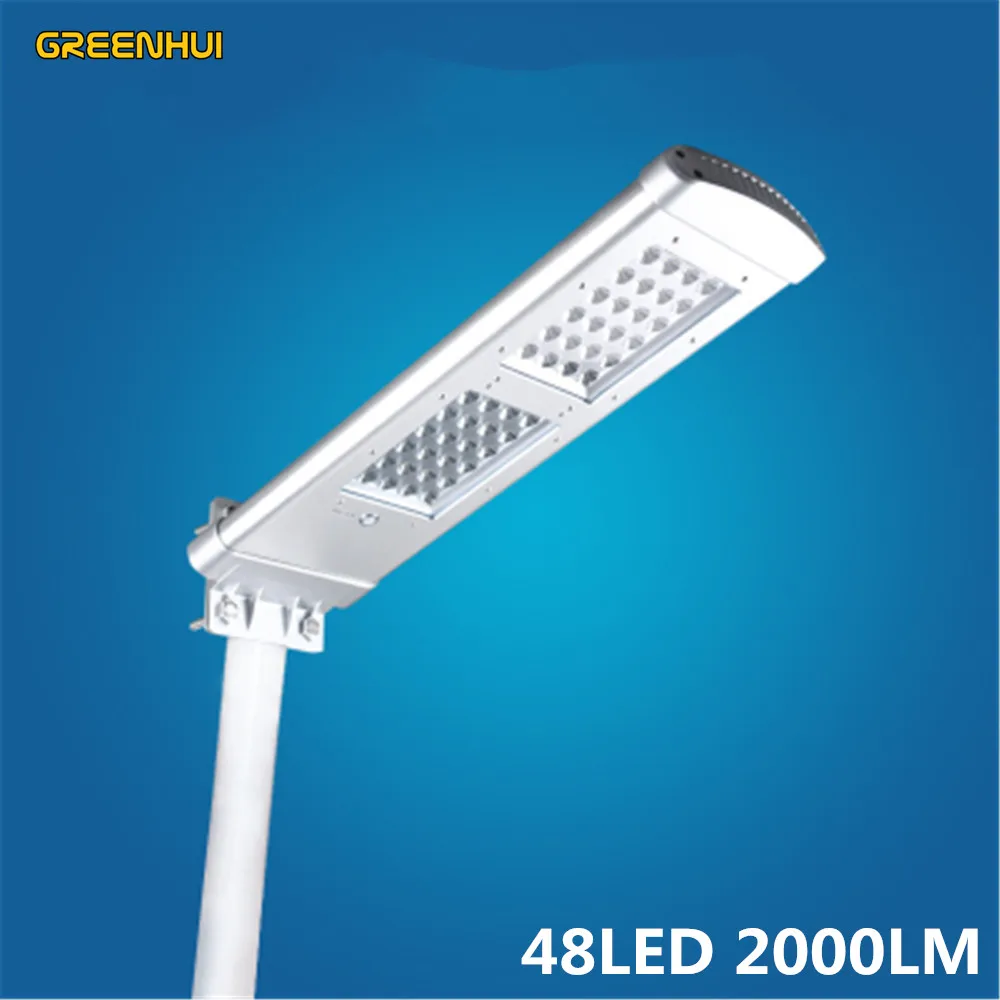 Aluminium Alloy 48LED 2000LM Integrated Solar Led Street