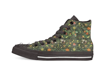 

Forest Creatures Design breathable Casual High Top lace-up Canvas shoes sneakers