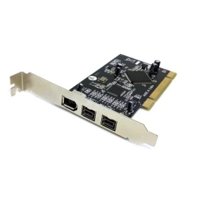 

50pcs/lot 2 ports IEEE 1394b & 1 x 1394a Firewire Ports 400 800Mbps PCI Controller Card for PC ,Free shipping By Fedex