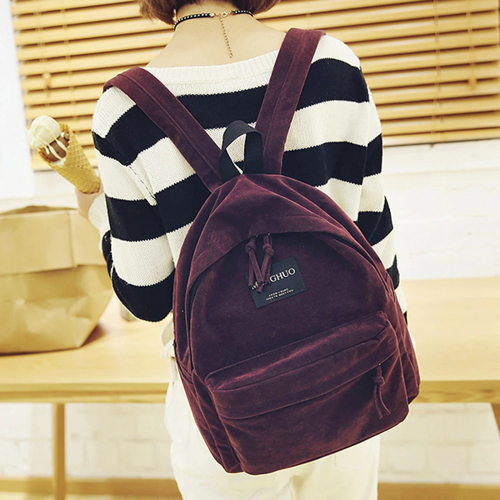 Las mujeres Mochila Preppy de mochilas para la escuela de niñas bolsas Vintage Mochila bolsa de viaje bolsa mujer Mochila Borgoña gris negro Mochila Las mujeres Mochila Preppy de mochilas para la escuela de niñas bolsas Vintage Mochila bolsa de viaje bolsa mujer Mochila Borgoña gris negro Mochila