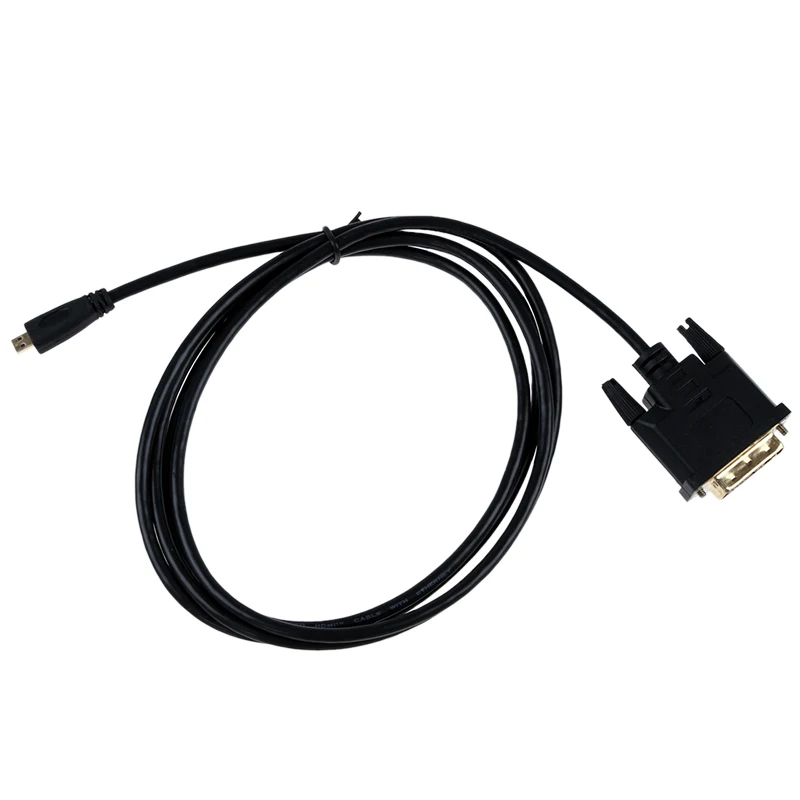 1 8 м 6 футов Micro HDMI штекер DVI 24 + штырь кабель для HD tv Full tv| |