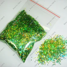 50 г-1 мм голографическая лазерная указка зеленая блестящая Алмазная(ромб) блестка Spangle shape для украшения ногтей и блестки для рукоделия