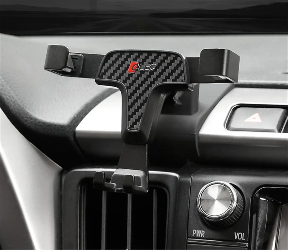Держатель телефона для Toyota RAV4 приборная панель вентиляционное отверстие Автомобильный держатель для мобильного телефона Подставка клипса для Toyota RAV4