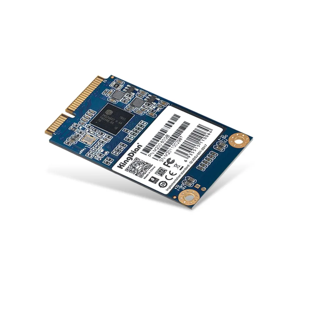 KingDian M200 60 Гб SSD Mini SATA Внутренний твердотельный диск жесткий для ноутбука