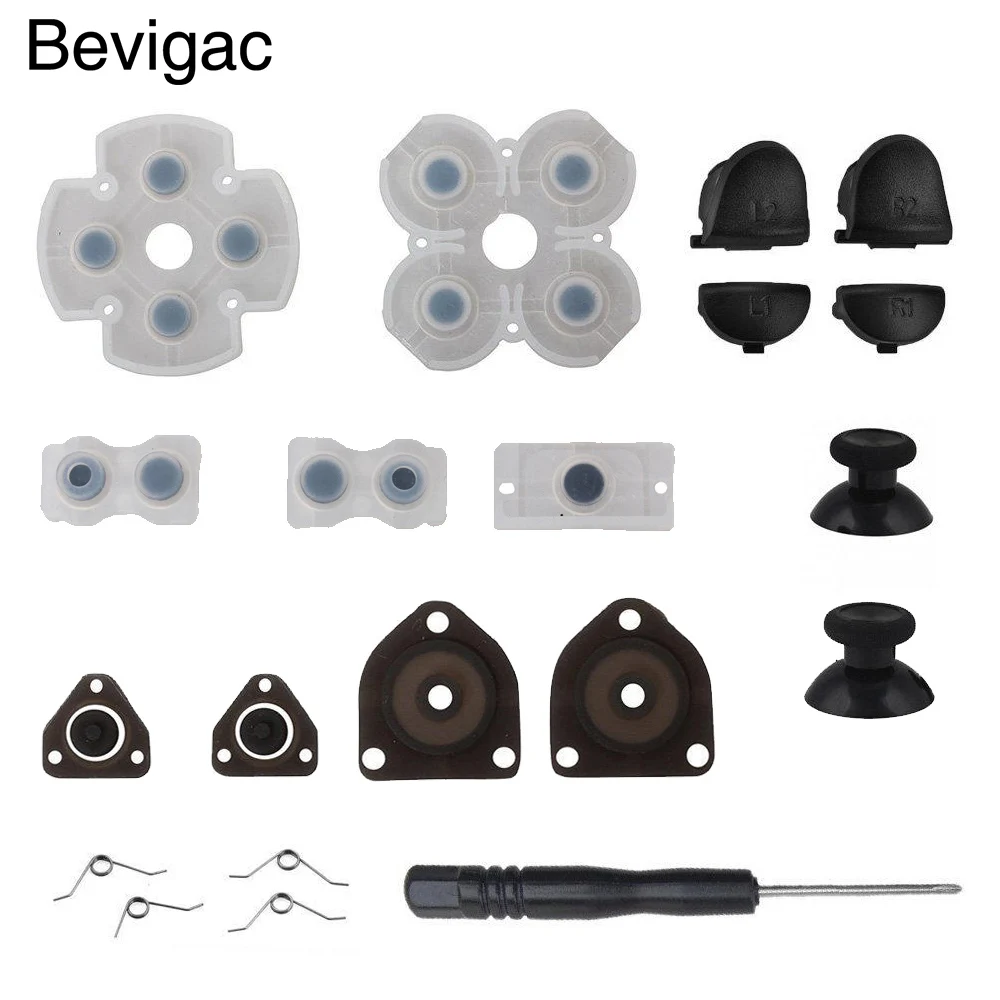 Набор кнопок Bevigac L1 L2 R1 R2 набор триггеров джойстик геймпад для Sony PlayStation PS4 PS 4