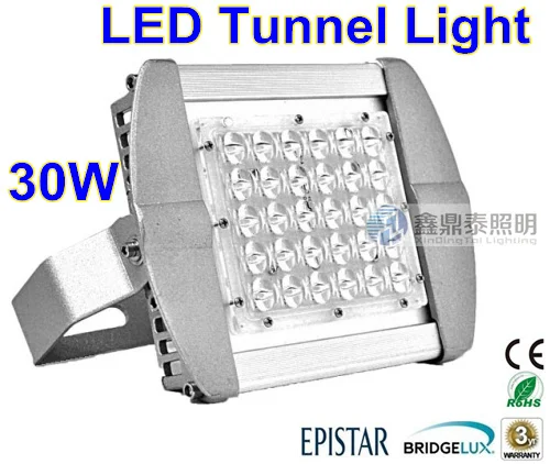 

30W LED Tunnel Light Street Lamp LED Floodlight AC85-265v 2 years warranty