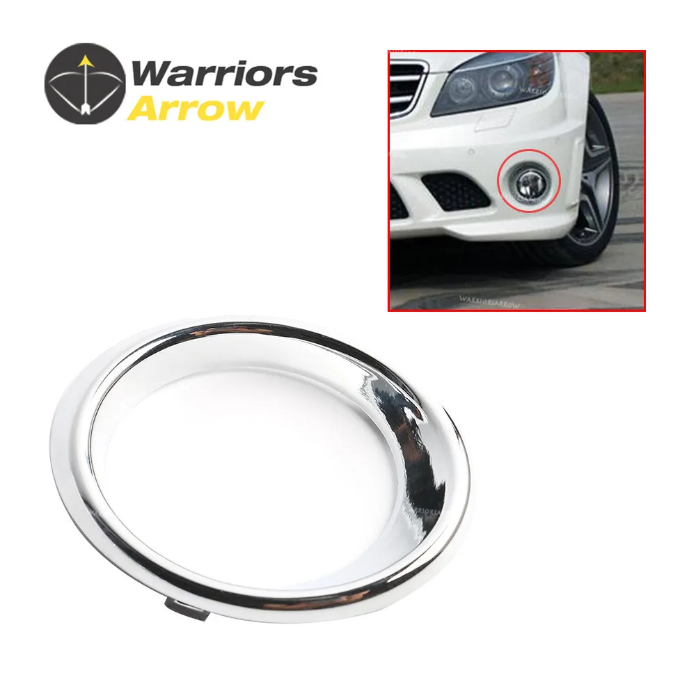 Fog Light Trim For 2008-2011 Mercedes Benz C300 Left Chrome