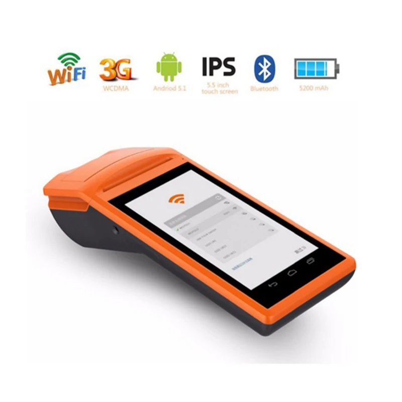 Бесплатный SDK Sunmi Android Мини Мобильный Pos термопринтер ручной POS терминал