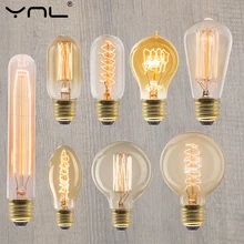 retro vintage edison bulb e27 40w 220v ampoule vintage bulb edison lamp Incandescent filament light bulb led retro lamp decor
