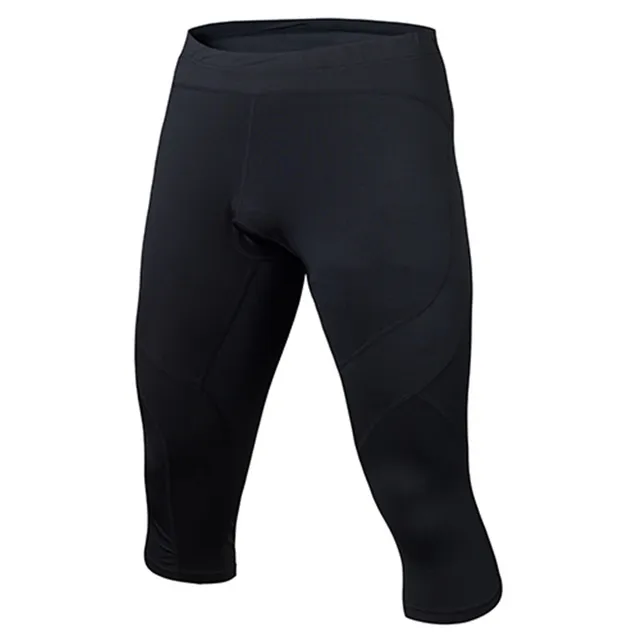 Men compression soccer training pants sports gym fitness football