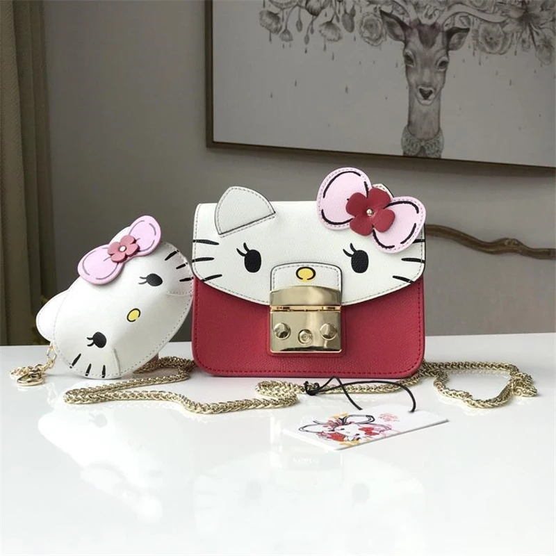 New Genuine Leather Buckle Women Shoulder Bag Famous luxury Brand Pure Color Chain Flap Bag for Female with Cotton Lining