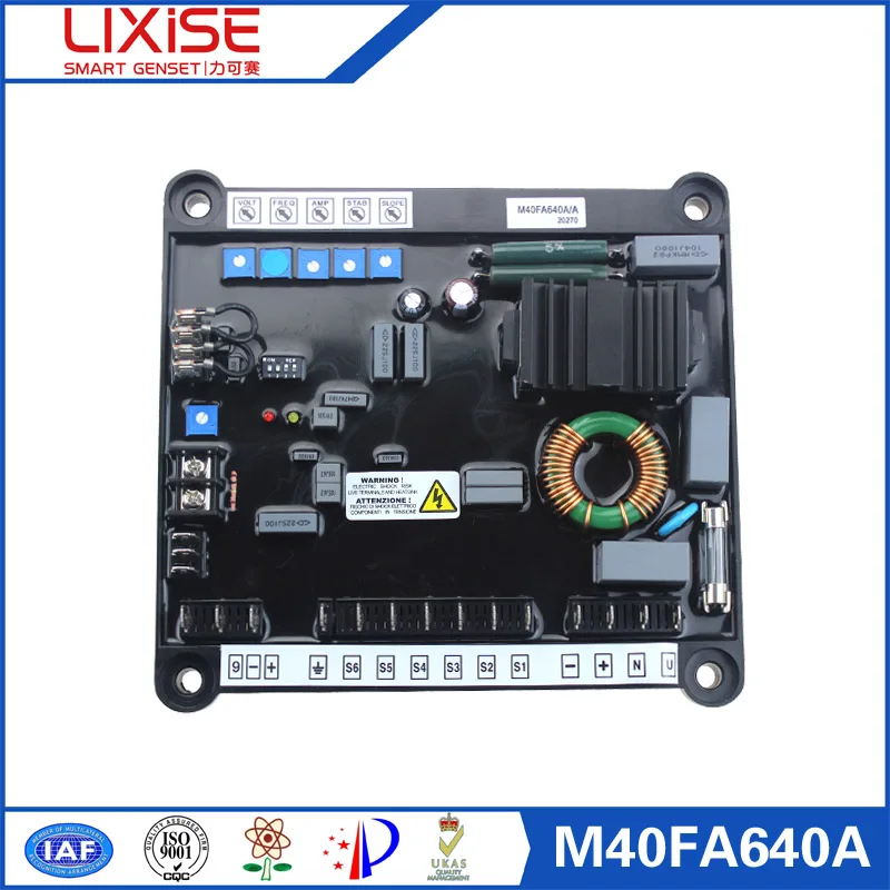 

M40FA640A generator 3 phase avr automatic voltage regulator