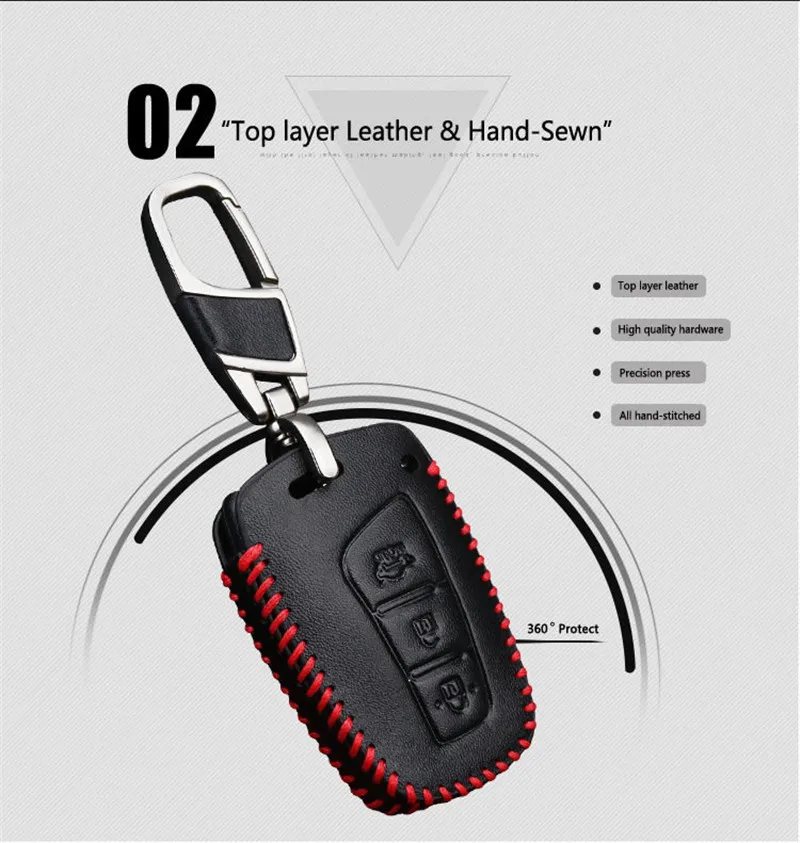 Car Logo Key Case For Hyundai (3)