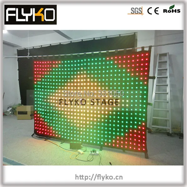 P9 2x3m led 스크린 크리스마스 장식, 무료 배송